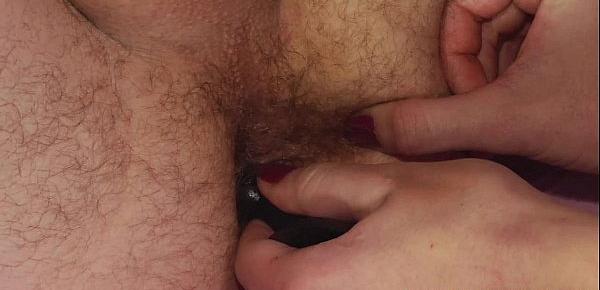  Bisexual hunk gets fucked with butt plugs